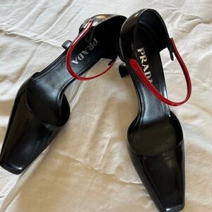 PRADA Sculpted Mary Jane Pumps